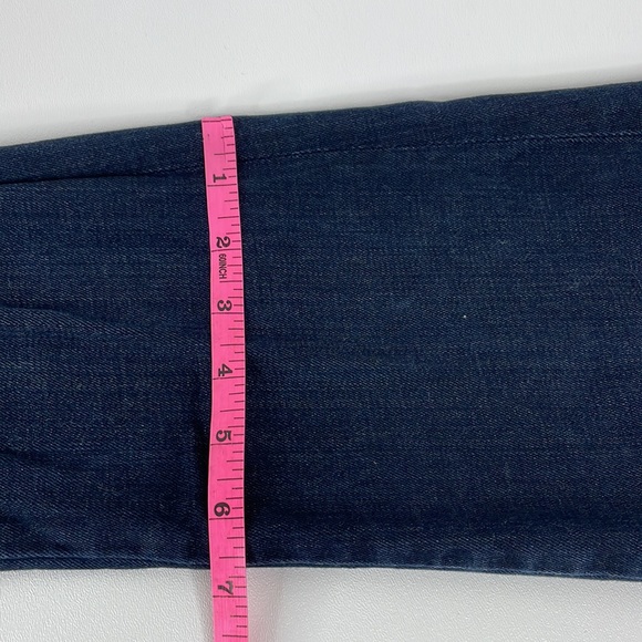 7 For All Mankind Jiselle Slim Flare Jeans Dark wash size 26 - Picture 12 of 14